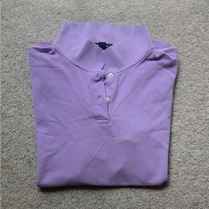 Lavendar/Light Purple Lands’ End Polo Shirt